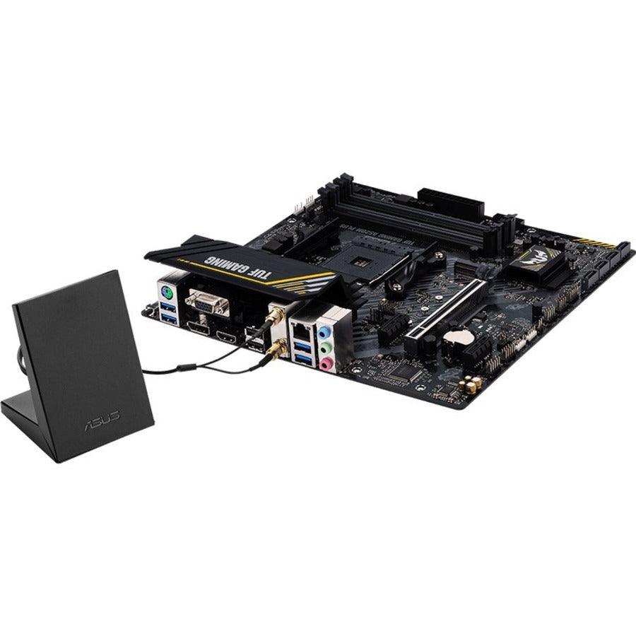 TUF GAMING A520M-PLUS WIFI Gaming Desktop Motherboard - AMD A520 Chipset - Socket AM4 - Micro ATX TUF GAMING A520M-PLUS WIFI Gaming Desktop Motherboard - AMD A520 Chipset - Socket AM4 - Micro ATX